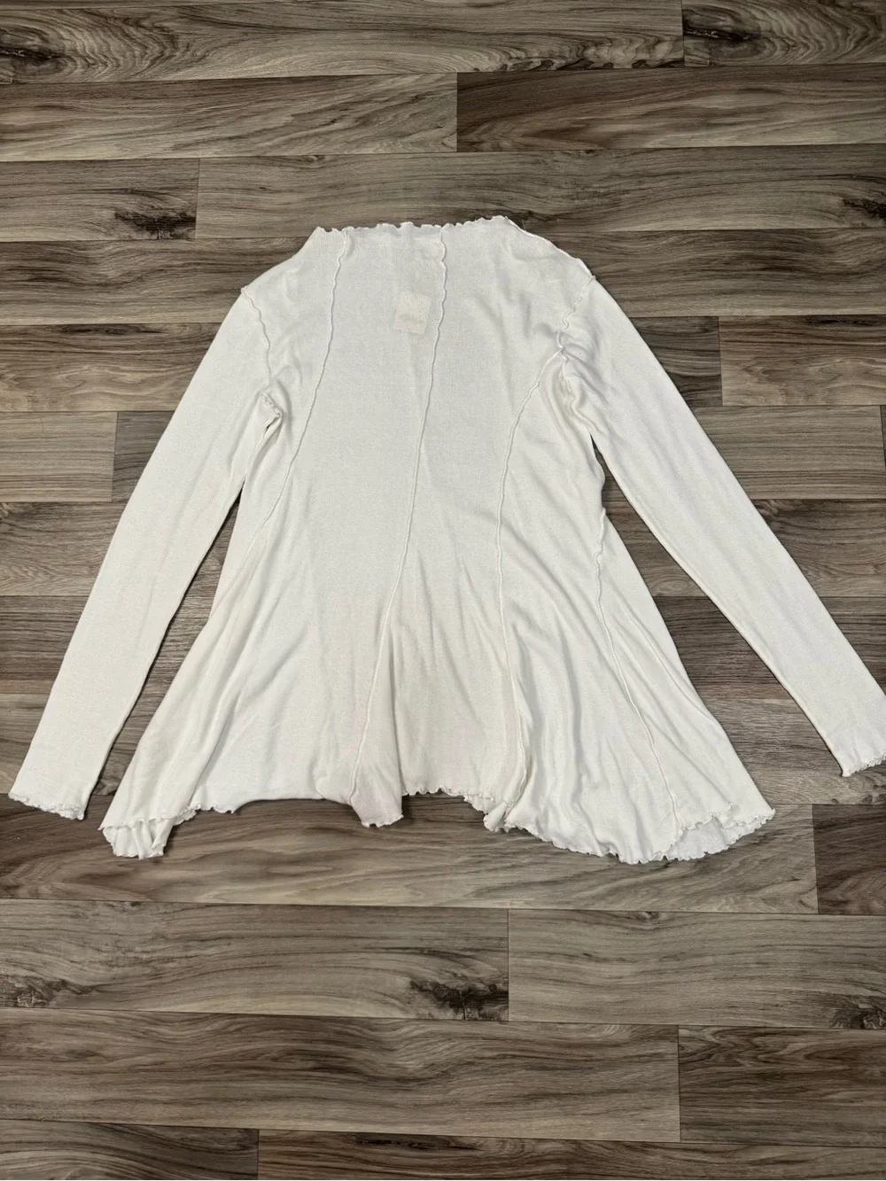 Free People We The Free Care Free Full Swing Tunic Top Cotton in Ivory Large